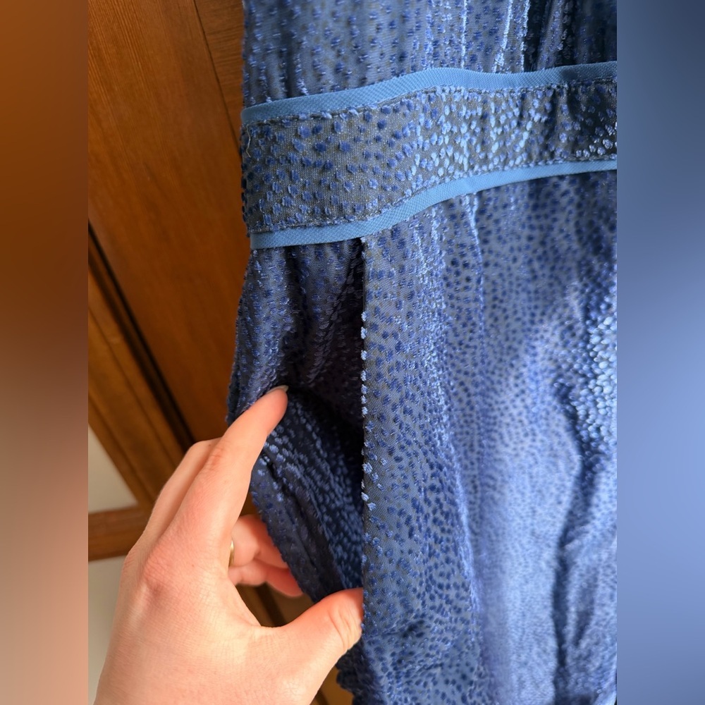 Anthropologie Velvet Nova Jumpsuit in Navy 🦋 - Picture 6 of 12